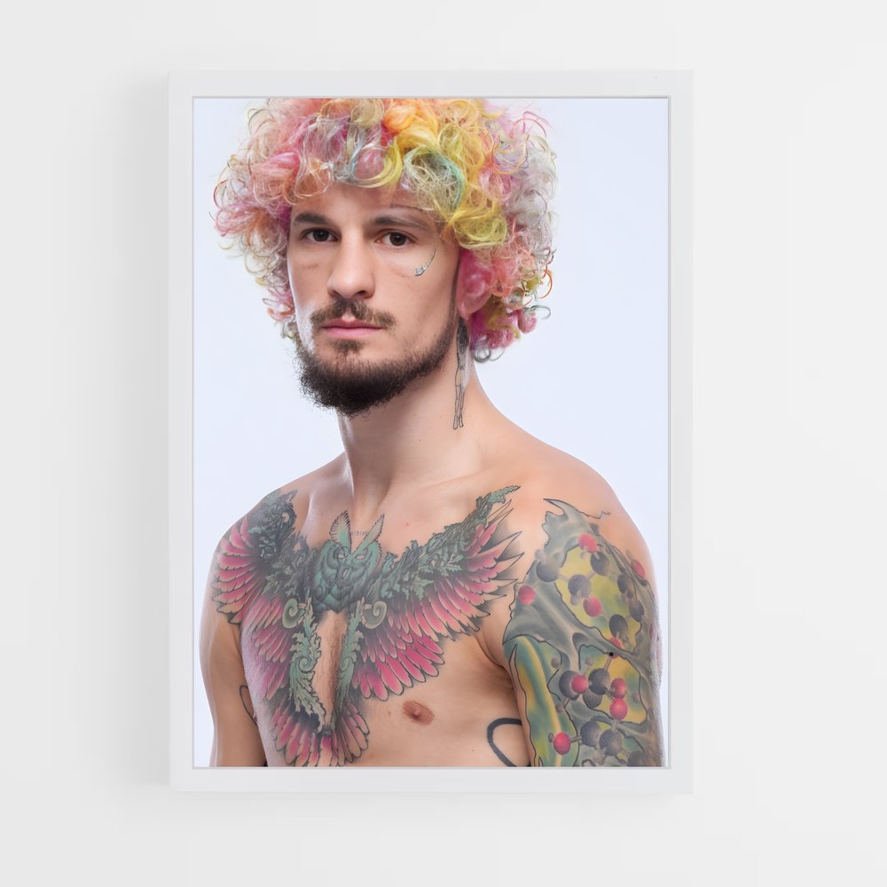 Poster Sean Le Coloré – affiche MMA (vue 3)